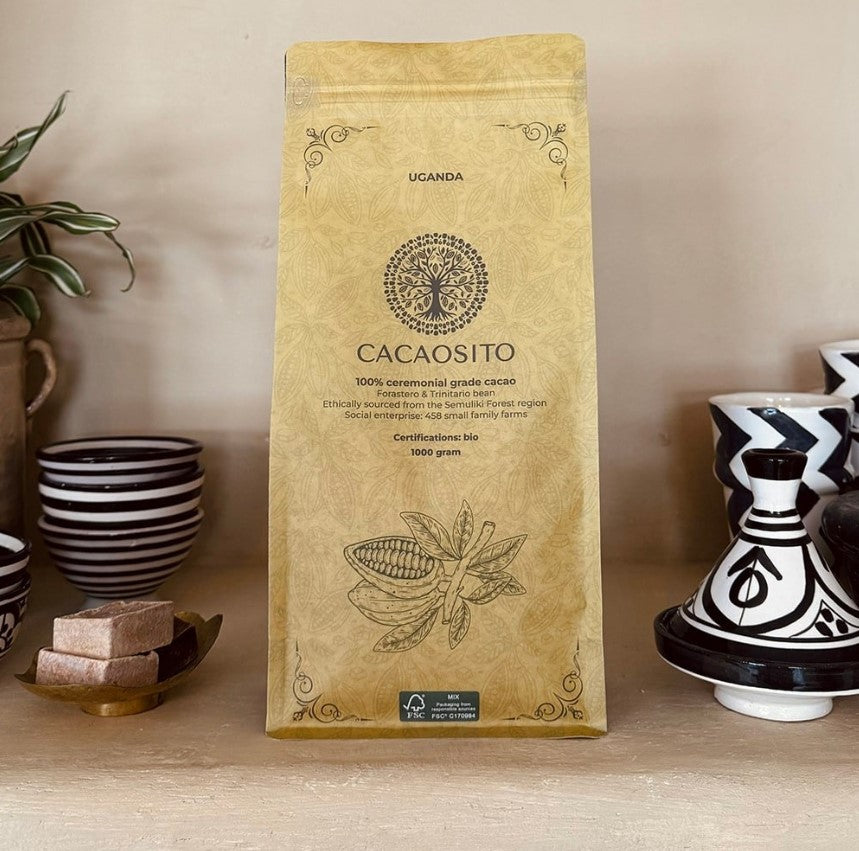 100% CERMONIAL GRADE CACAO 1000 GRAM SIZE L CACAOSITO