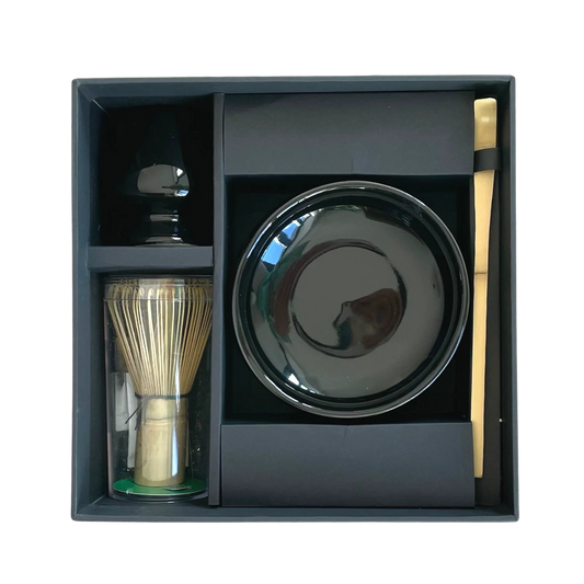 COMPLETE MATCHA SET – GIFT BOX IN BLACK