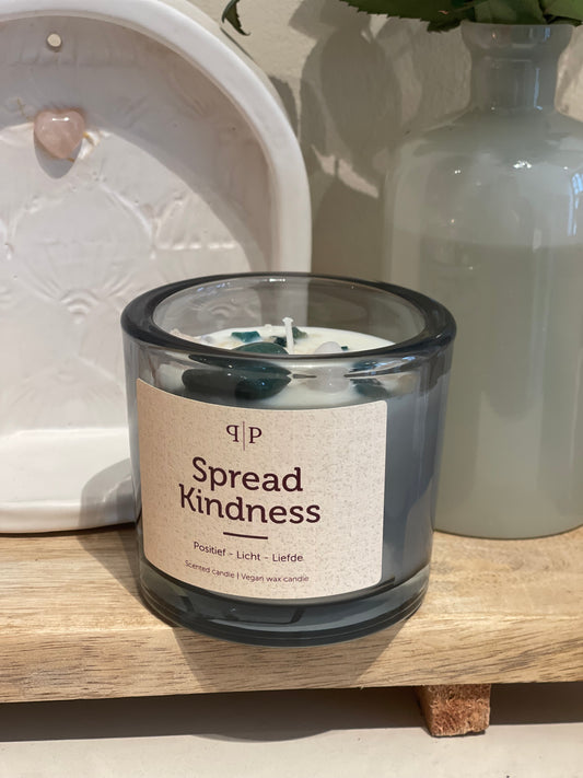 Spread Kindness Natural Soy Wax Scented Crystals Candle 500g