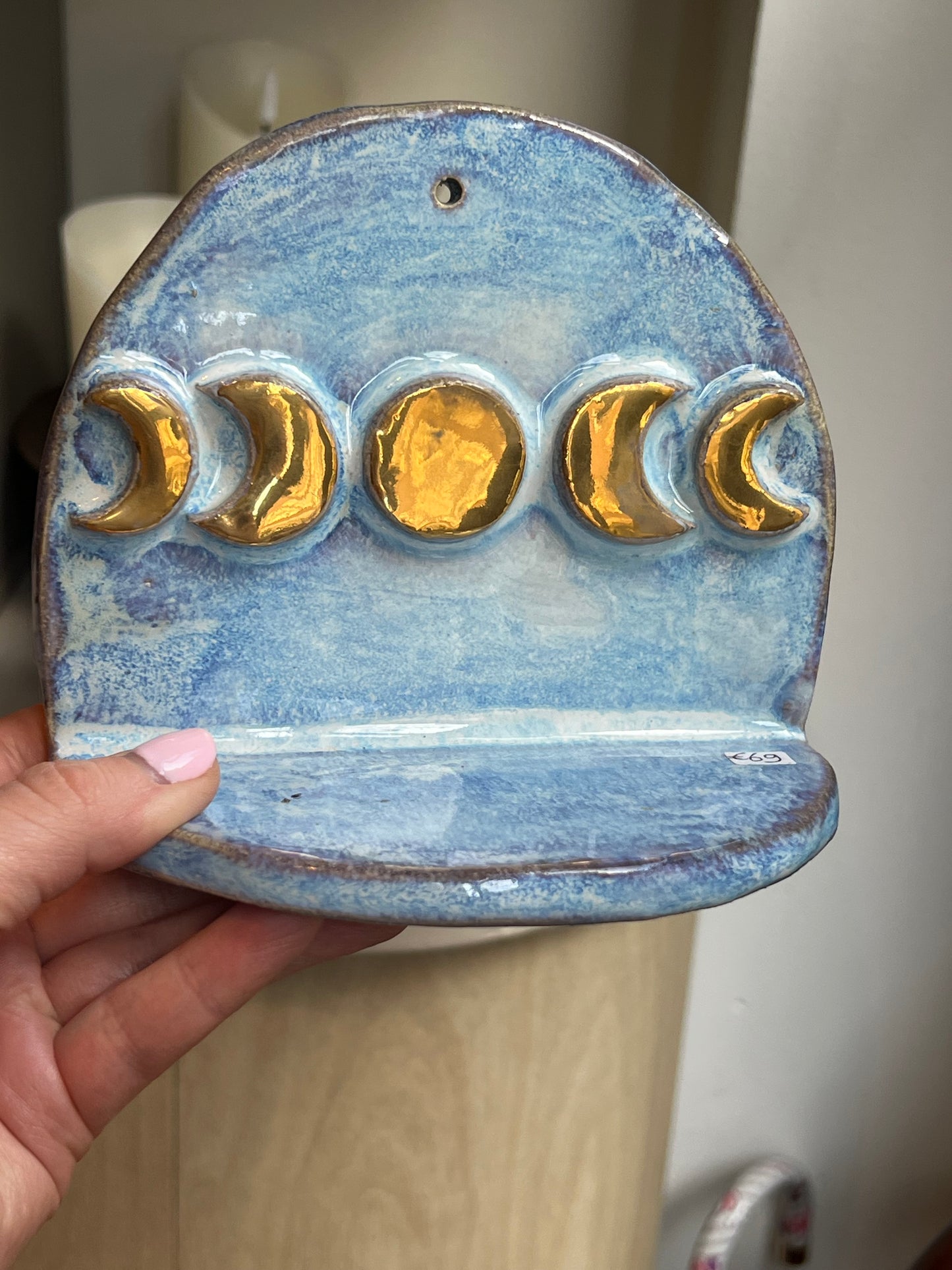 Handmade altar - 24K Gold Moonphase - Studio Avalon Bohème