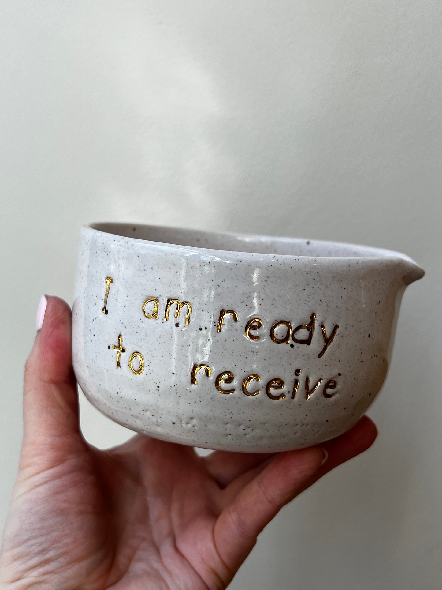 HANDMADE CERAMIC MATCHA BOWL- Studio Avalon Boheme