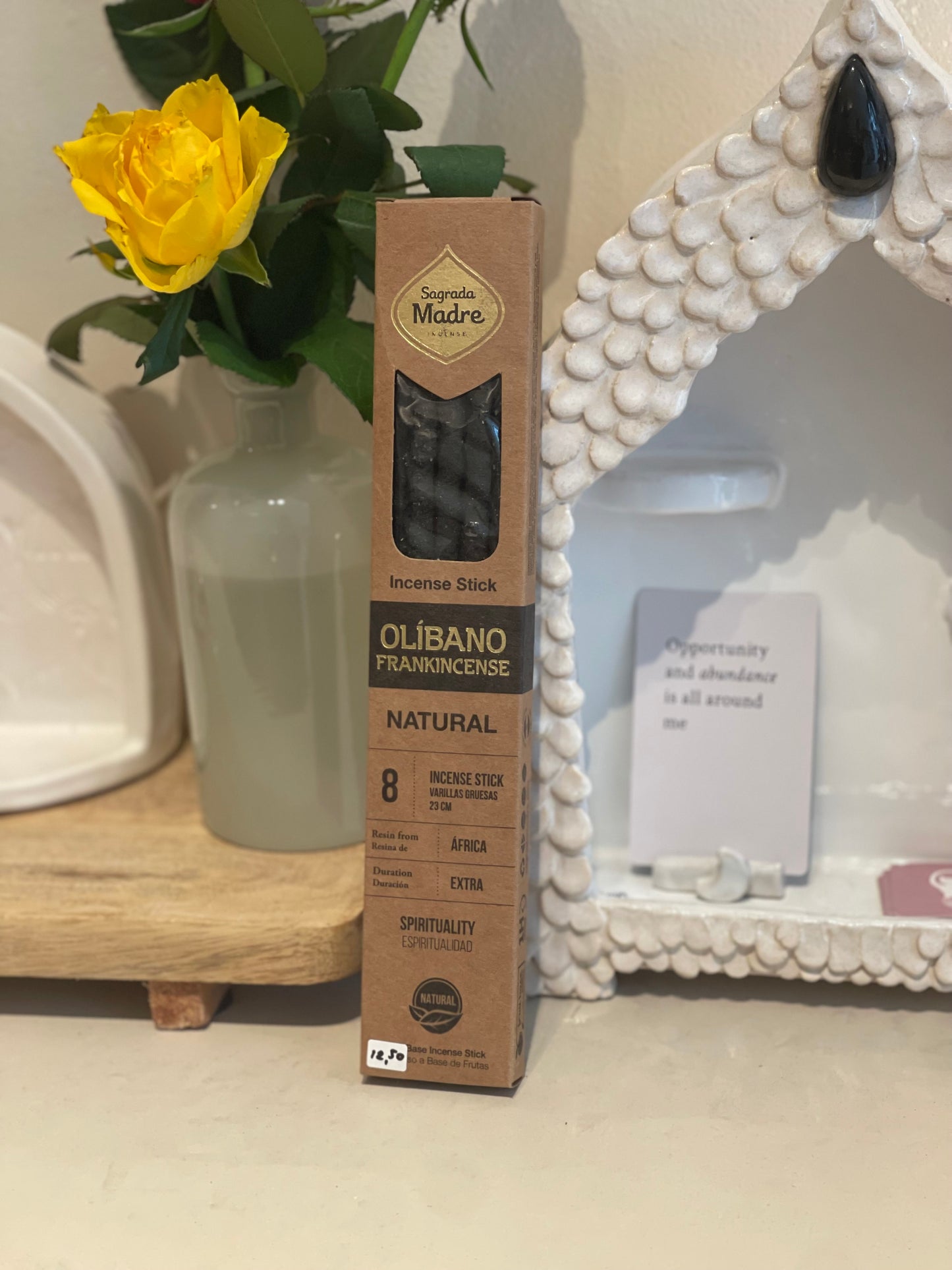 INCENSE Sagrada Madre Natural Frankincense 30 gr