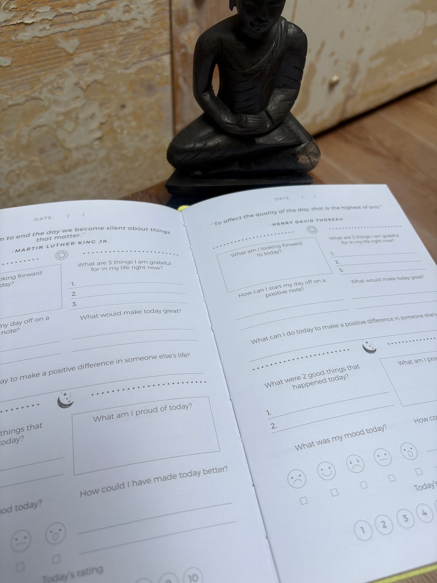 SELF CARE JOURNAL GREEN