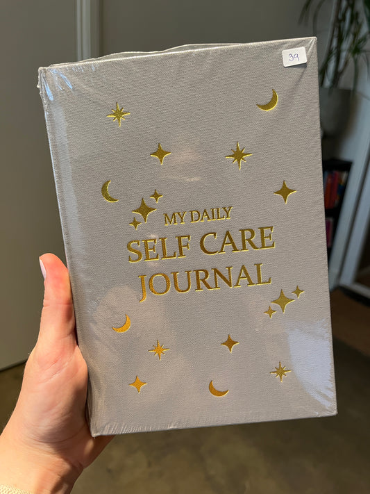 SELF CARE JOURNAL GREY
