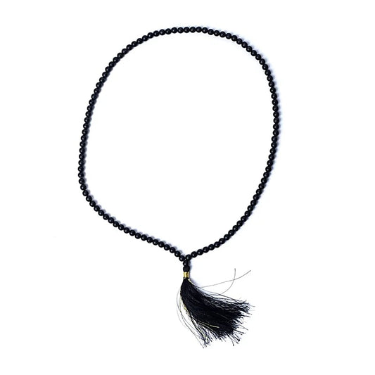 MALA – BLACK ONYX – MATTE FINISH – AA QUALITY IN POUCH – 0.6 CM