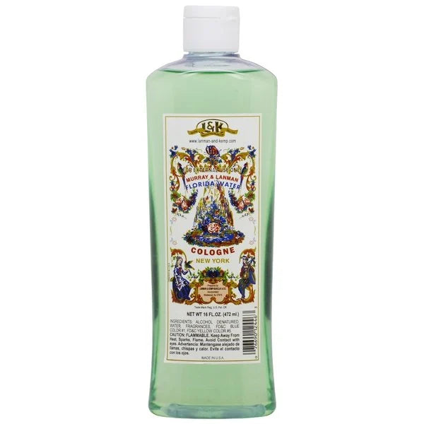 FLORIDA WATER: CLEARING WATER – VERSATILE COOLING, CLEANSING & SOOTHING – MURRAY & LANMAN – 472 ML