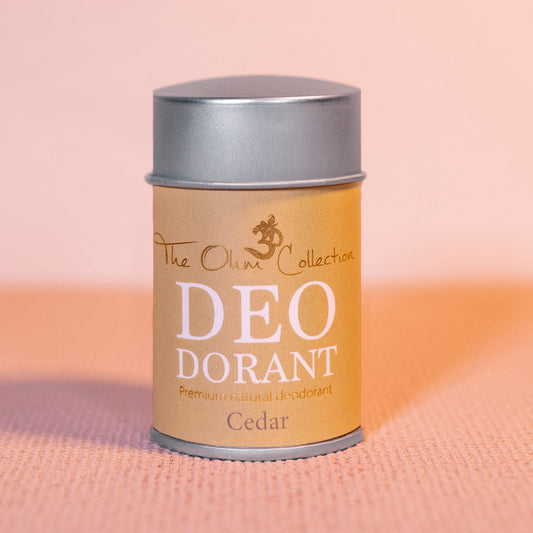 OHM DEO DORANT POWDER CEDAR (50G)