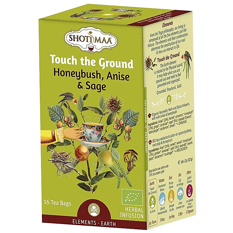 SHOTI MAA TOUCH THE GROUND HERBAL TEA – ORGANIC – 32 G
