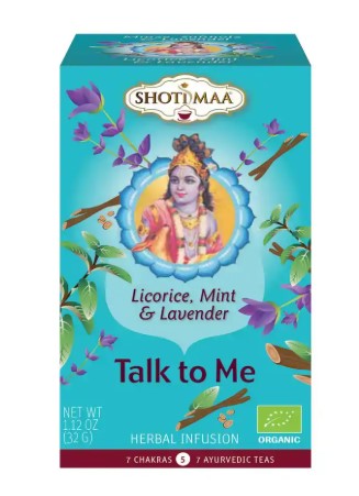Talk to Me- Ayurvedic Herbal Tea - Throat Chakra Blend- 32G