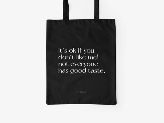 COTTON BAG GOOD TASTE
