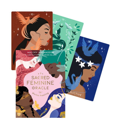 SACRED FEMININE ORACLE CARDS ROCKPOOL
