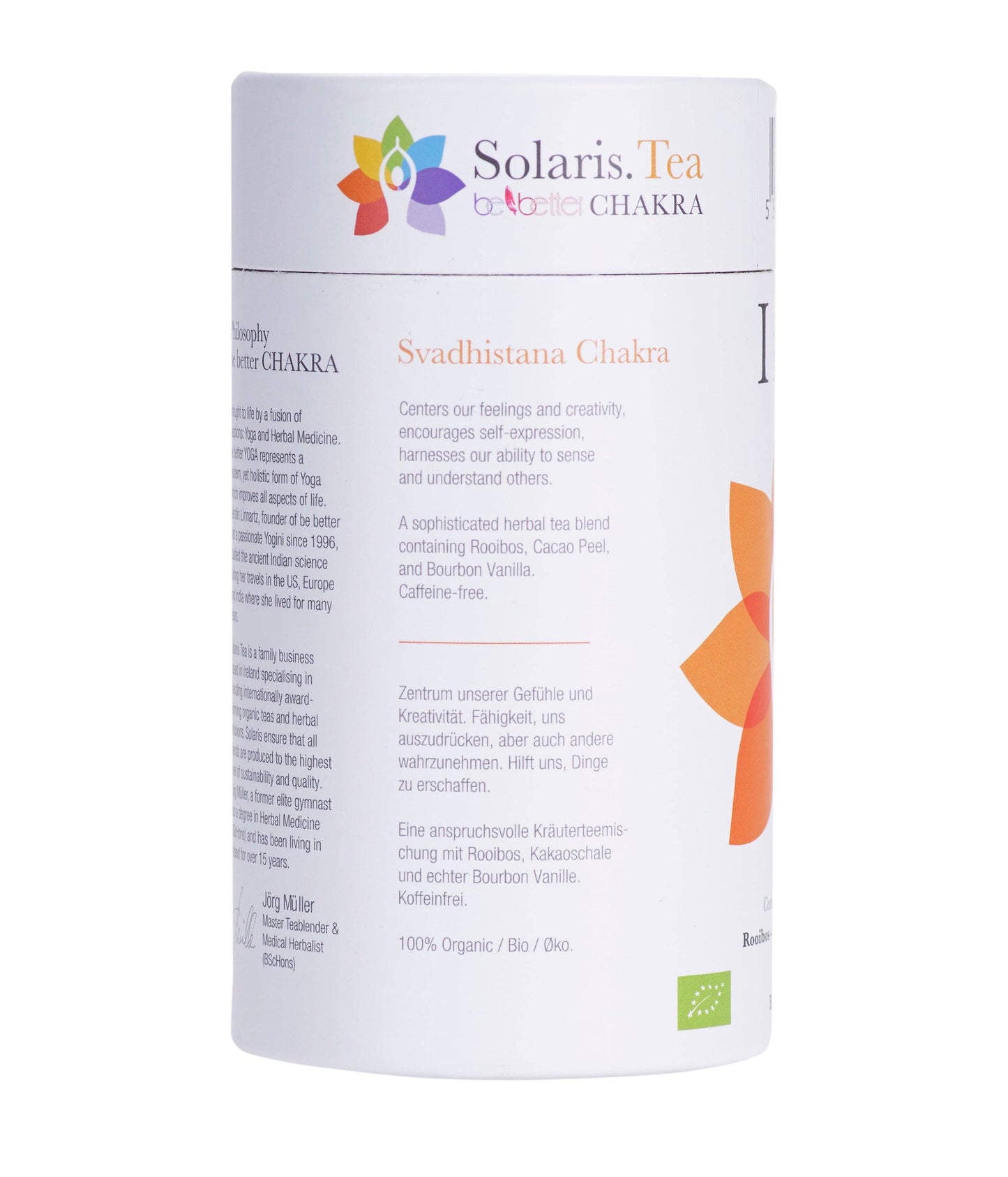 I Feel - Sacral Chakra, 15x2g Pyramid Tea Bags Organic