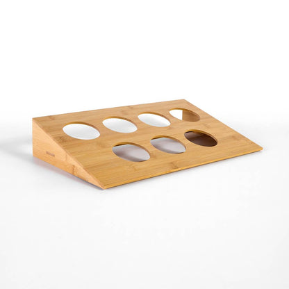 Bamboo display for our be better chakra teas