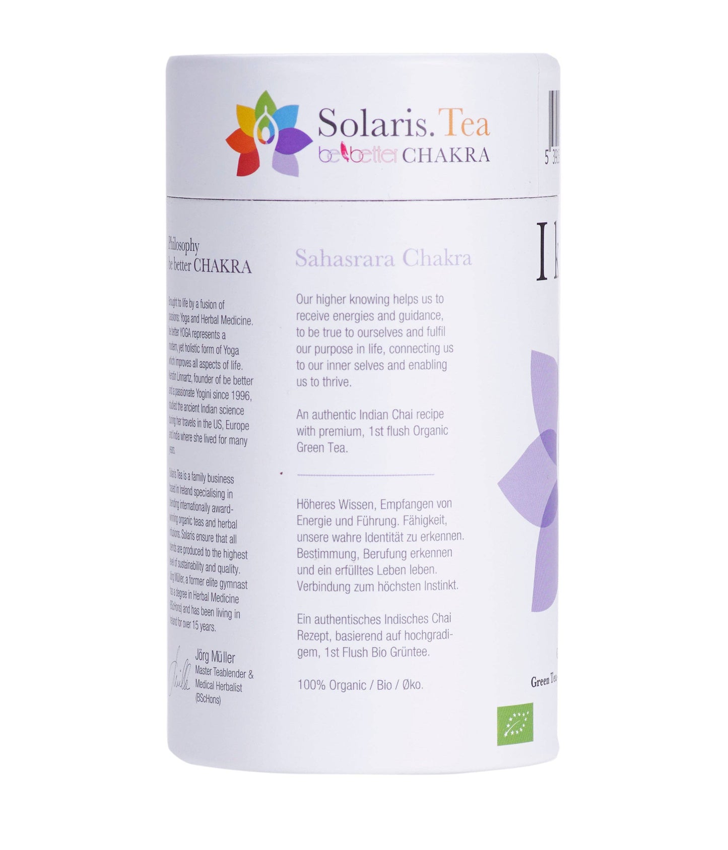 I Know - Crown Chakra, 15x2g Pyramid Tea Bags Organic
