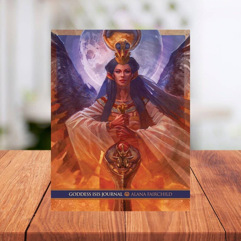 Goddess Isis Journal Blue Angel