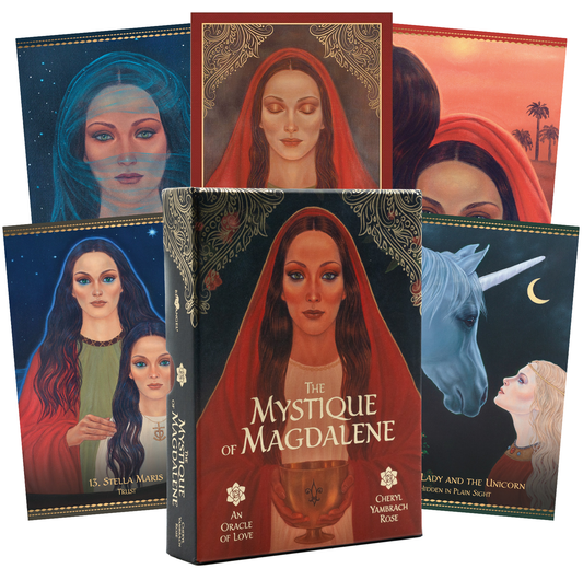 THE MYSTIQUE OF MAGDALENE ORACLE CARDS-BLUE-ANGEL