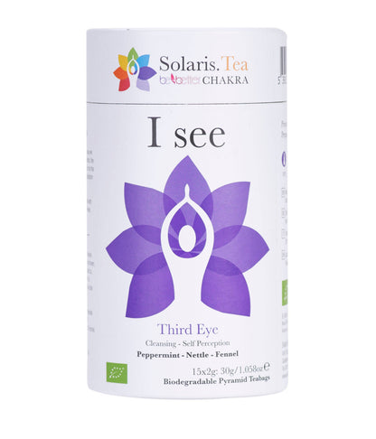 I See - Third Eye Chakra 15x2g Pyramid Tea Bags Organic