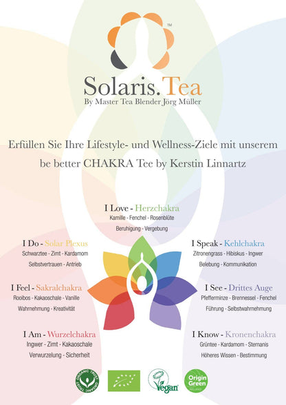 I Know - Crown Chakra, 15x2g Pyramid Tea Bags Organic