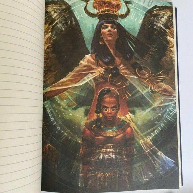 Goddess Isis Journal Blue Angel