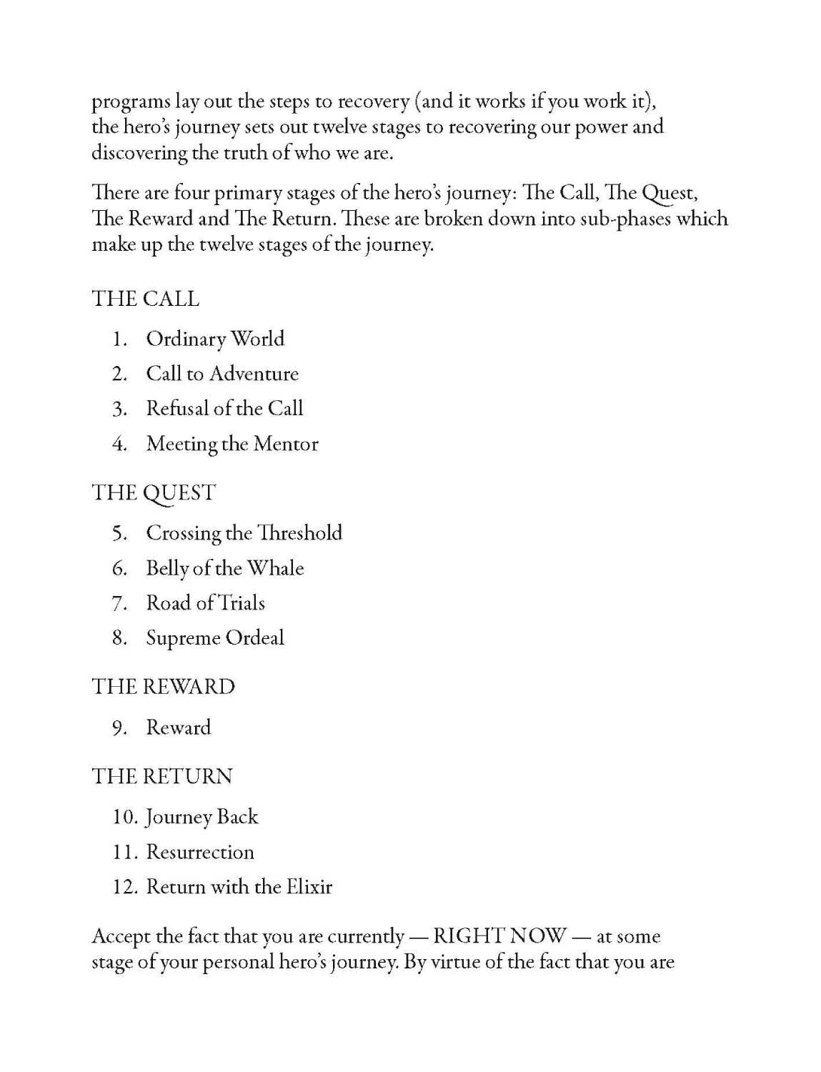 The Heros Journey Dream Journal