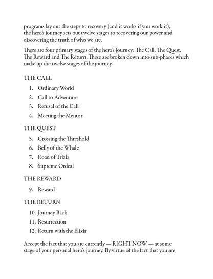 The Heros Journey Dream Journal