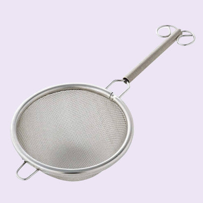 Stainless steel matcha tea strainer, chakoshi